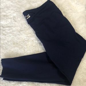 Old Navy Navy Blue Full Length Leggings Size XXL